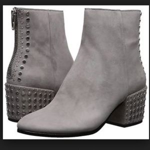Dolce Vita Mazey Suede Studded Block Heel Boots